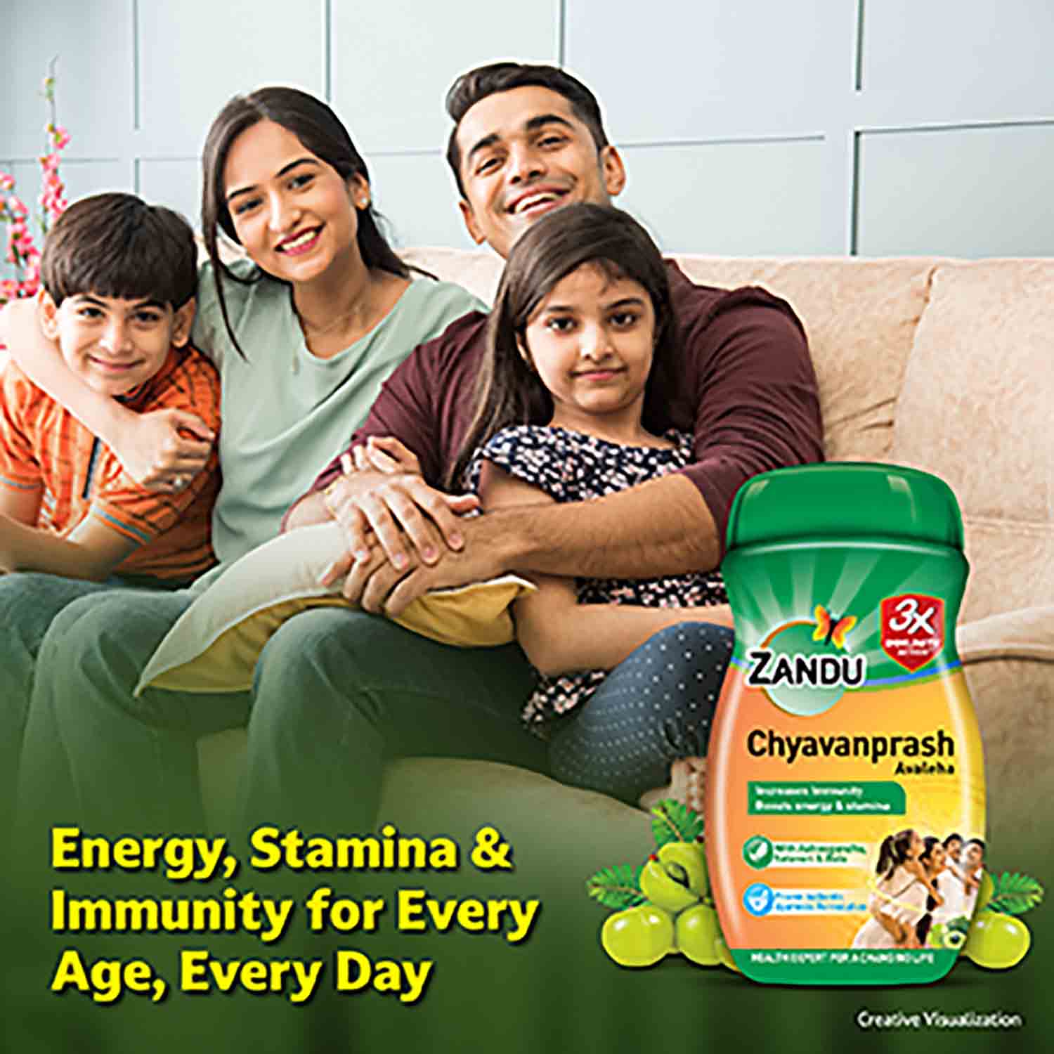 Zandu Chyavanprash Avaleha for Immunity, Strength, Stamina & Vitality - Image 4