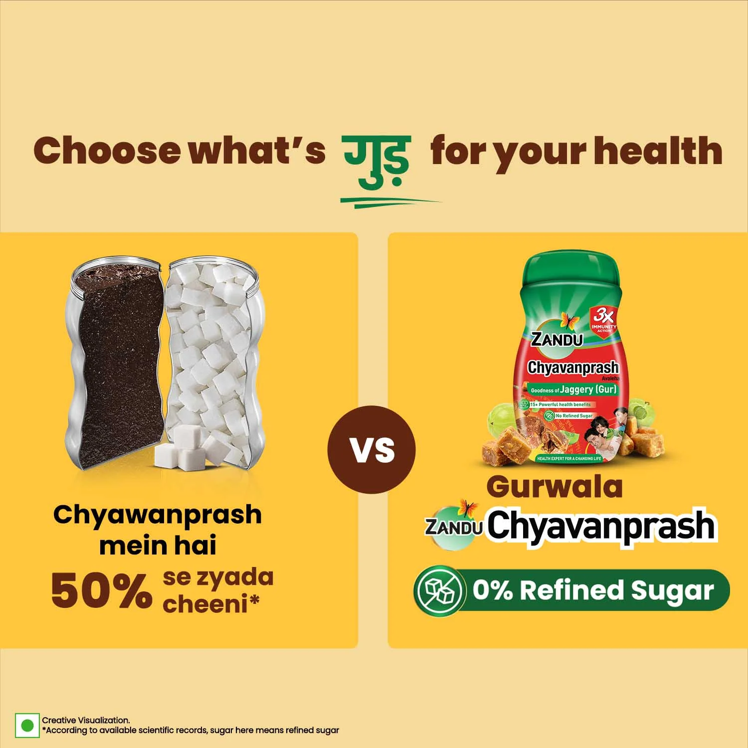 Zandu Avaleha Jaggery Chyavanprash with Jaggery for Immunity - Image 4