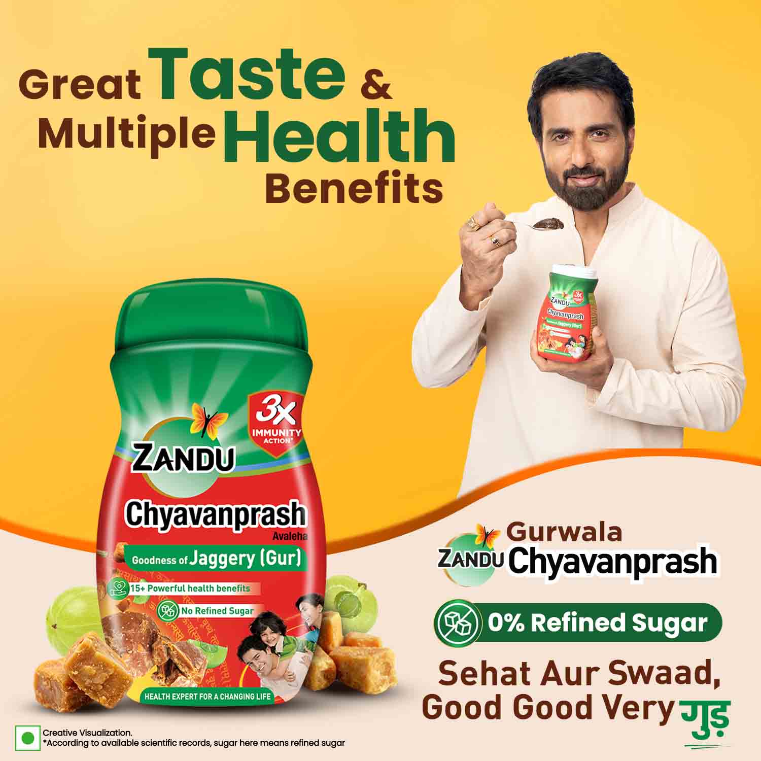 Zandu Avaleha Jaggery Chyavanprash with Jaggery for Immunity - Image 7