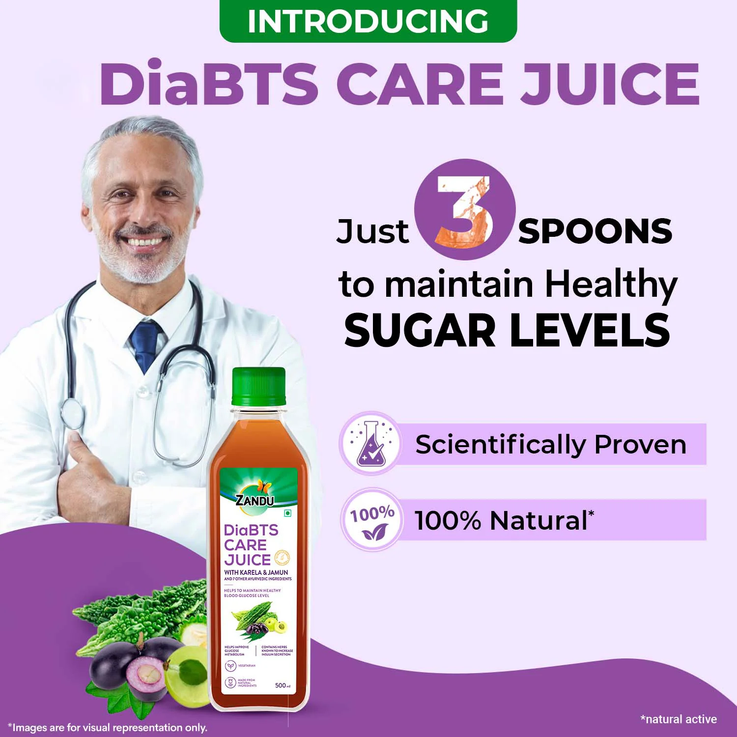 Zandu DiaBTS Care Juice - Image 3