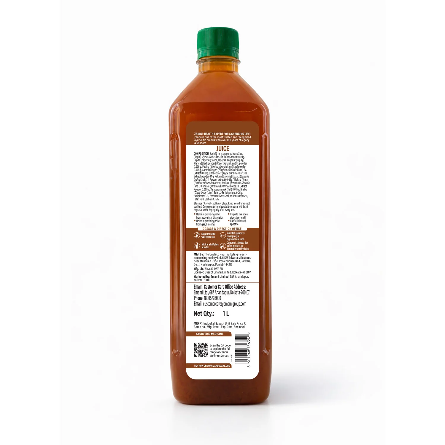 Zandu Digestive Care Juice - Image 8
