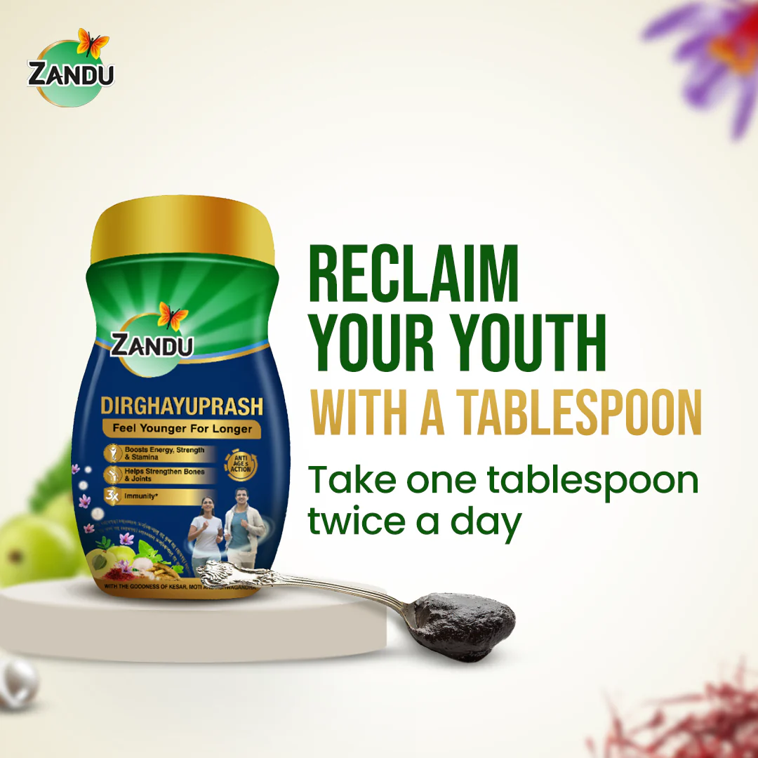 Zandu Anti-AGEs action Dirghayuprash (Suitable for Diabetics) - Image 6