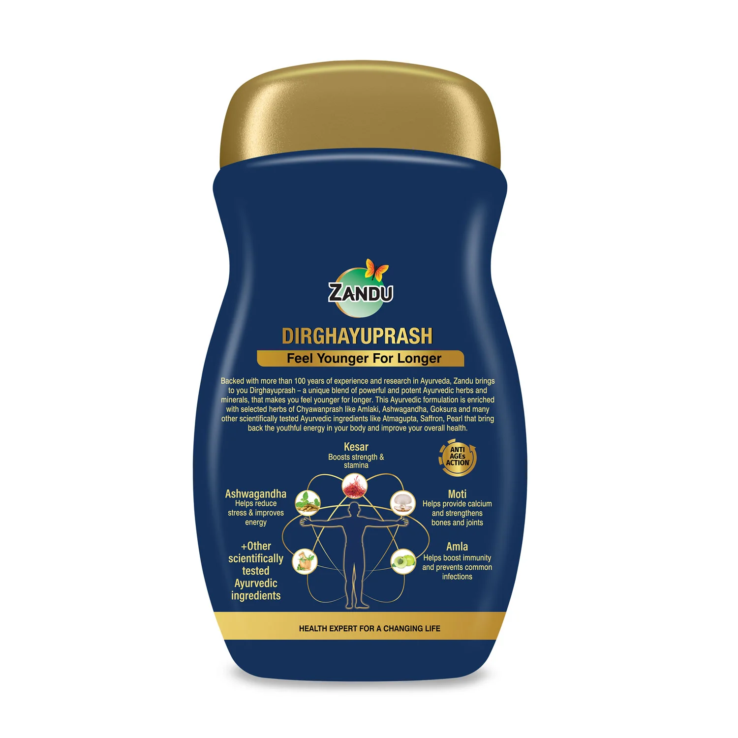 Zandu Anti-AGEs action Dirghayuprash (Suitable for Diabetics) - Image 7