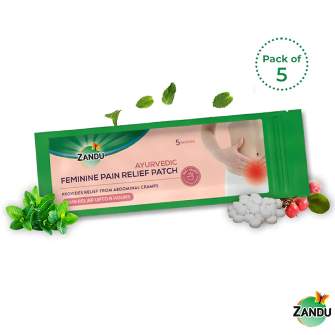 Zandu Pain Relief Patch for Cramps - Image 8