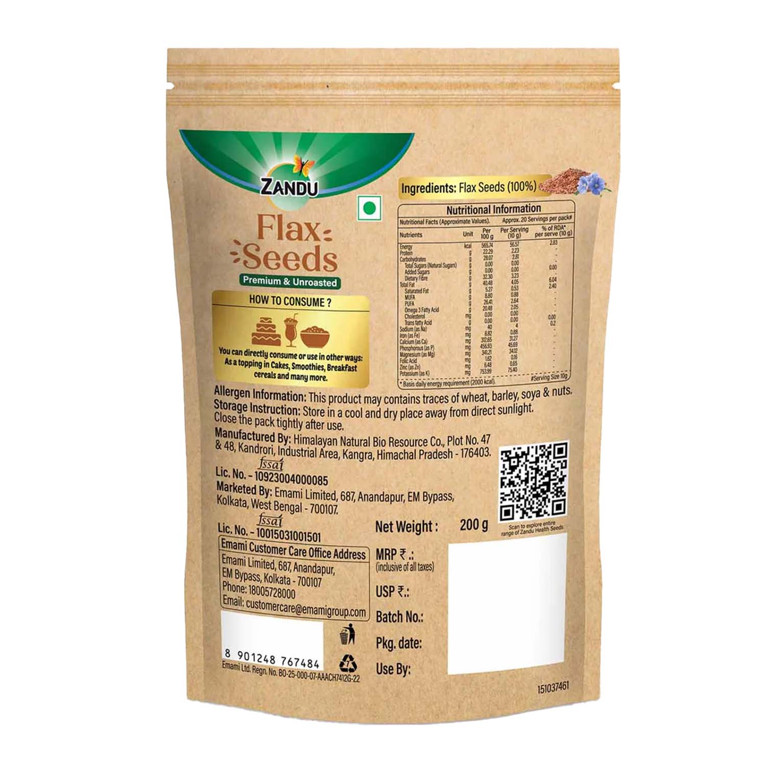 Zandu Flax Seeds - Image 9