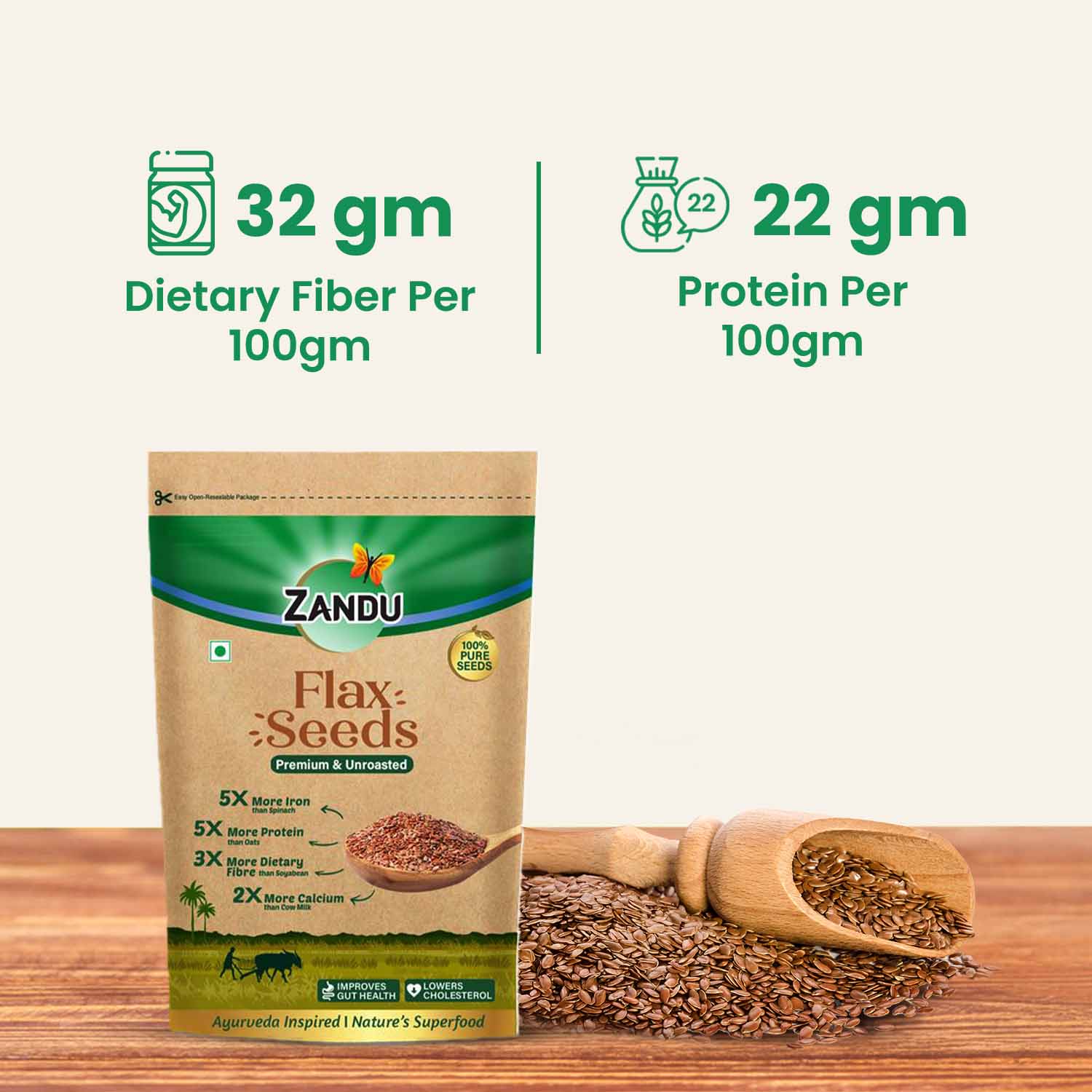 Zandu Flax Seeds - Image 6