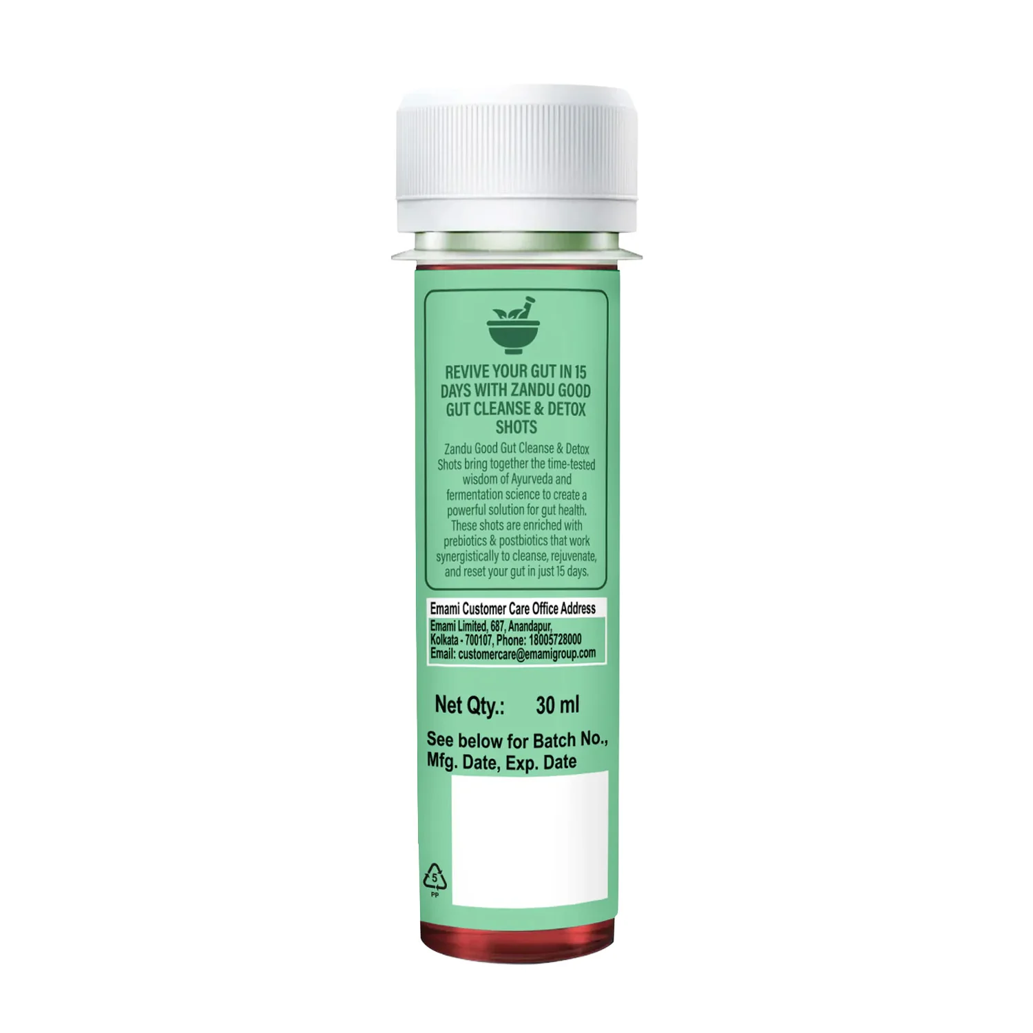 Zandu Good Gut Cleanse & Detox Shots - Image 14