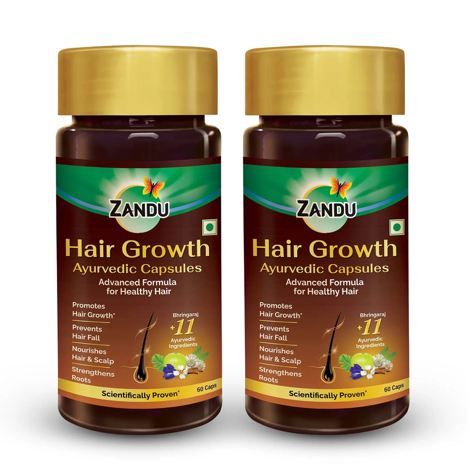Zandu Ayurvedic Hair Growth Capsule - Image 8