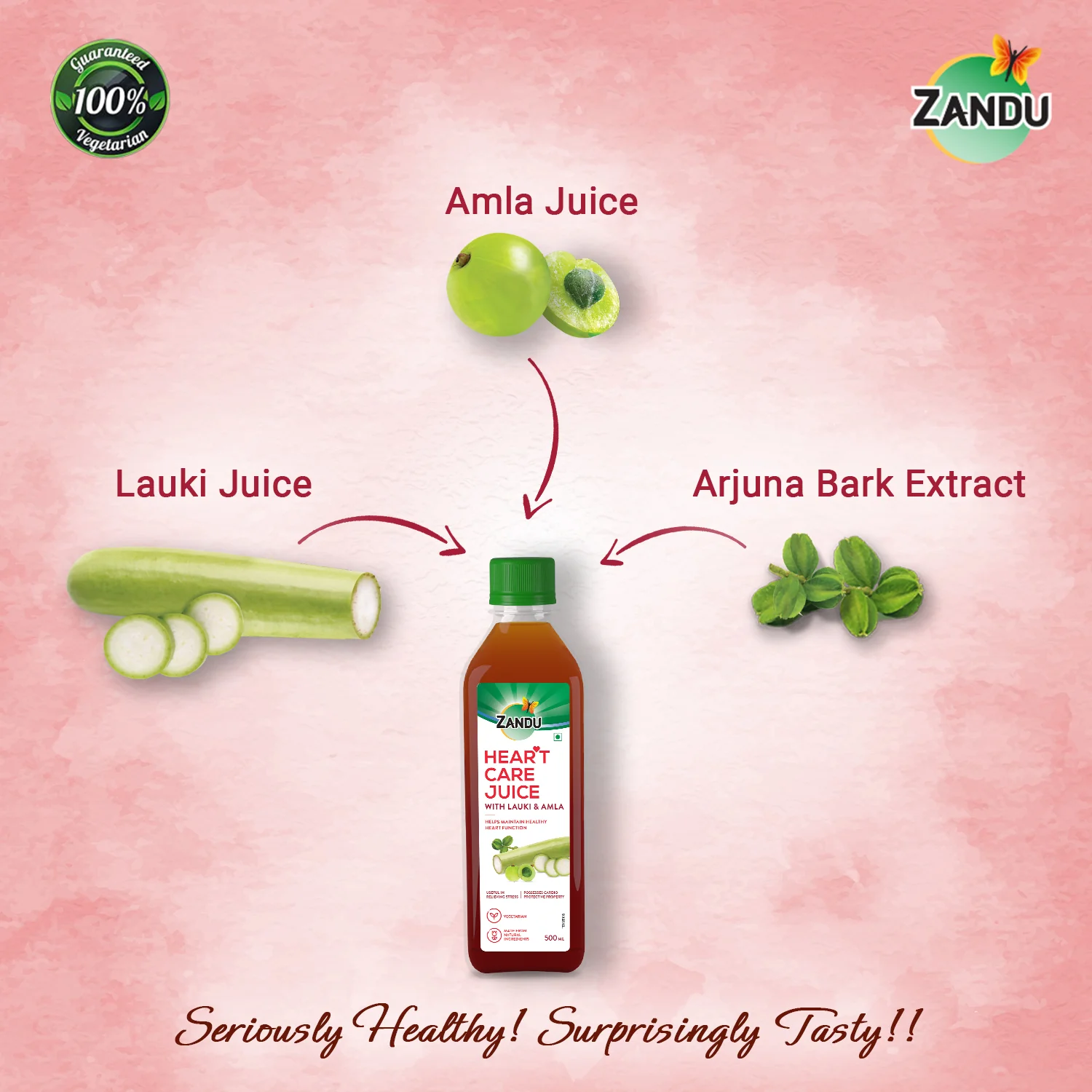 Zandu Heart Care Juice - Image 4