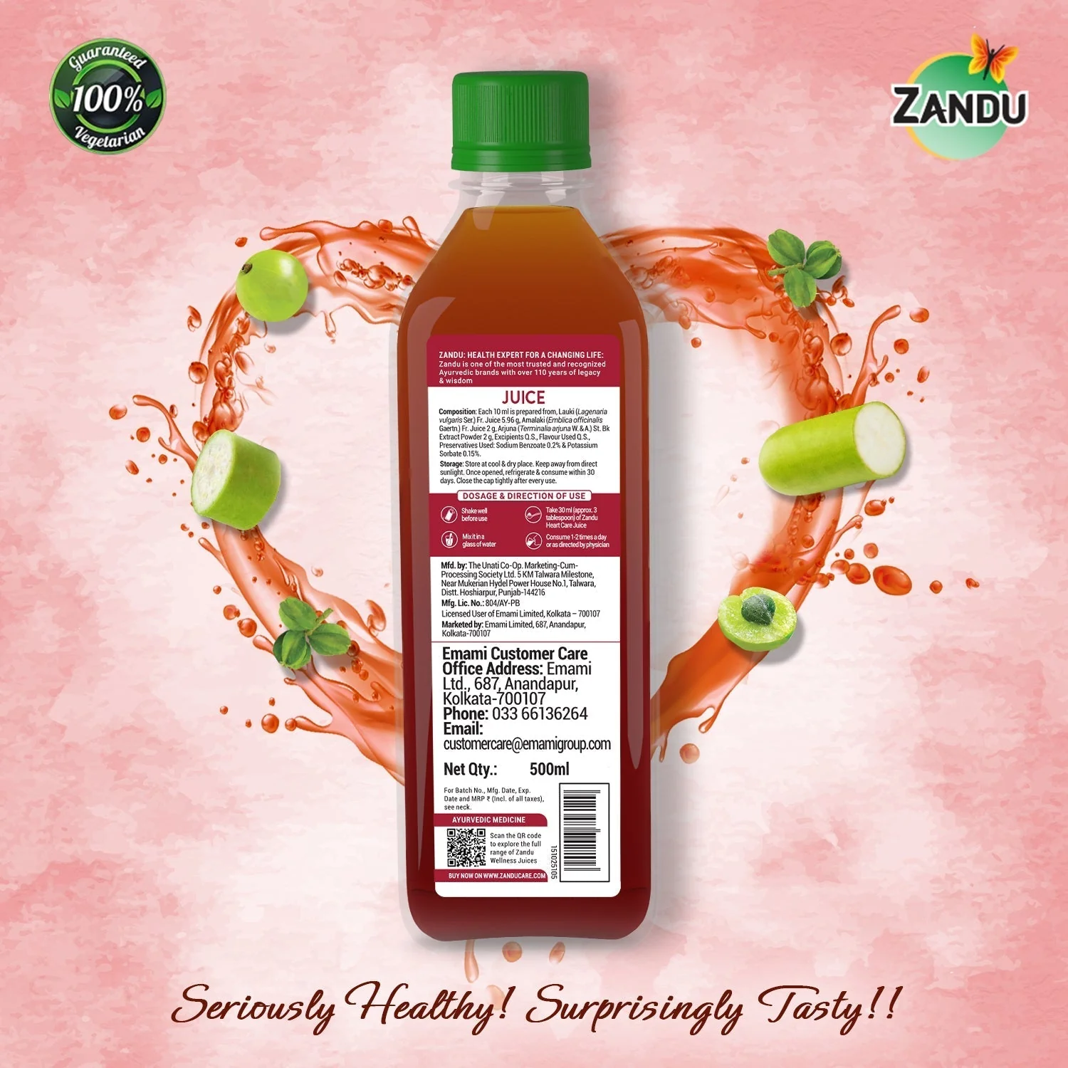 Zandu Heart Care Juice & FREE Arjuna - Image 6