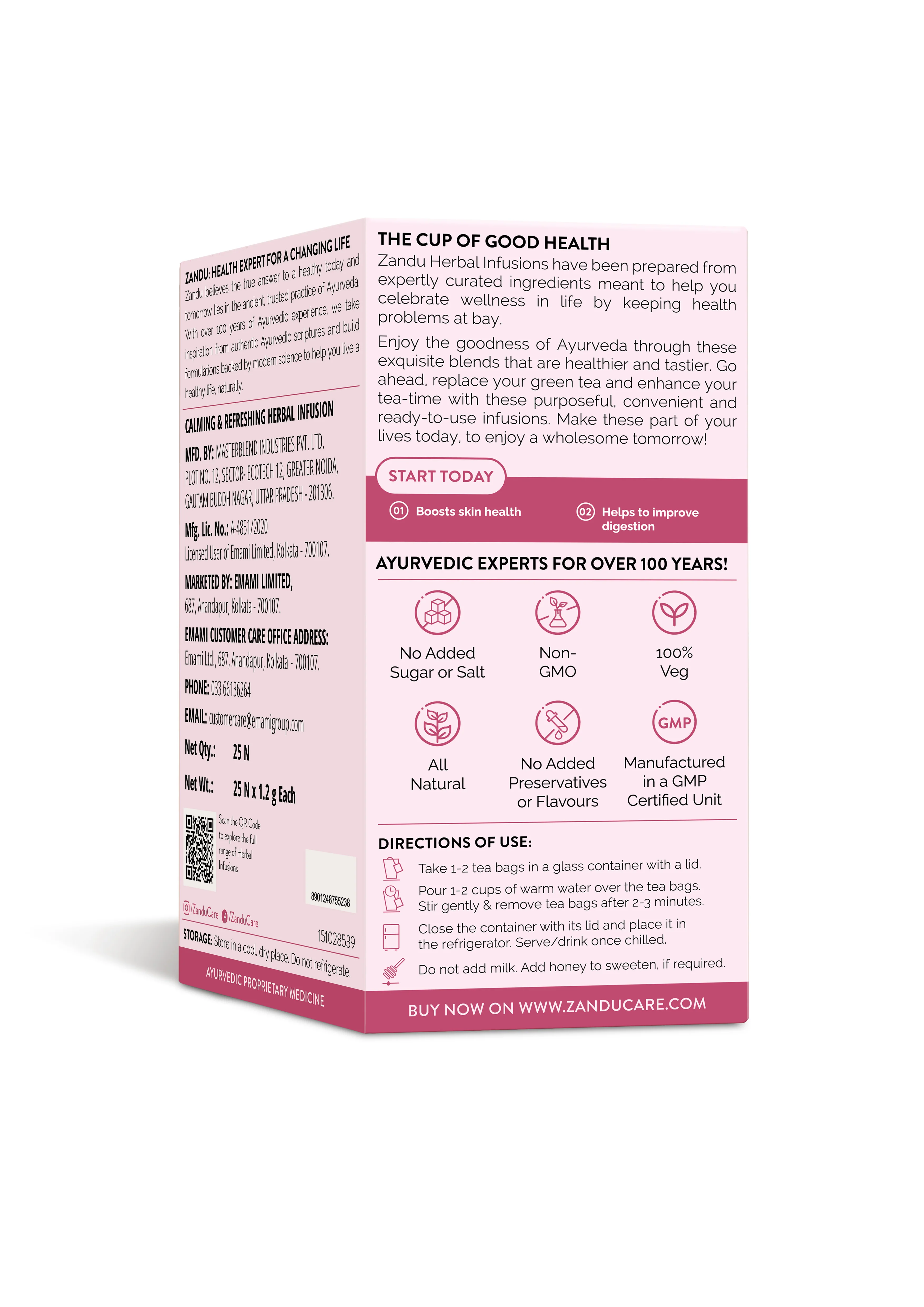 Zandu Calming and Refreshing Infusion - Image 10