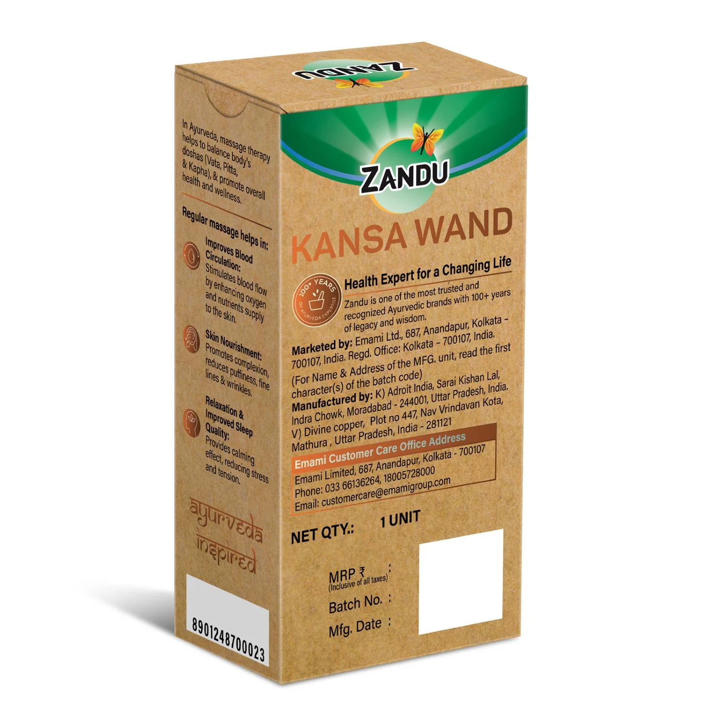 Zandu Kansa Wand Ayurvedic Massager - Image 10