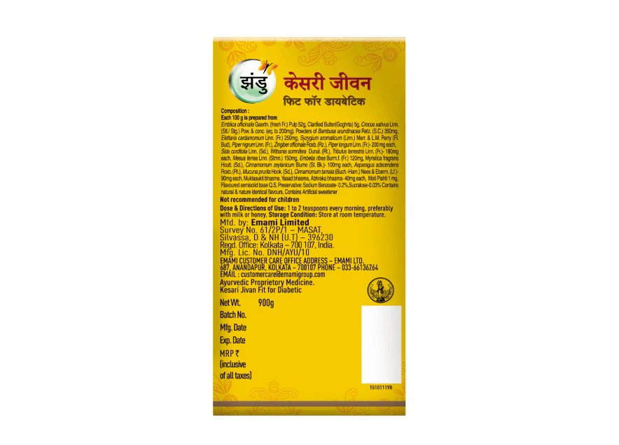 Zandu Kesari Jivan Fit for Diabetics - Image 13