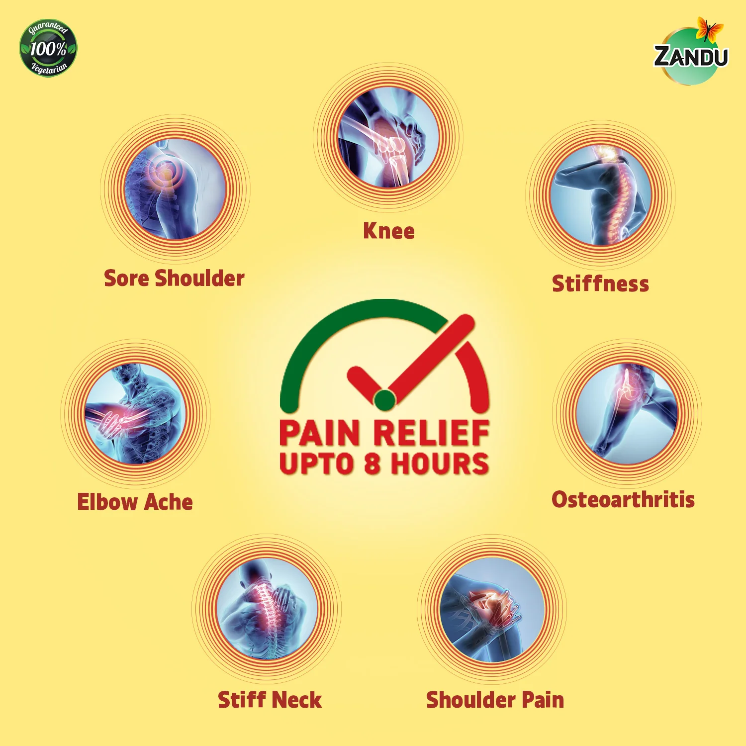 Zandu Knee Pain Relief Patch - Image 4