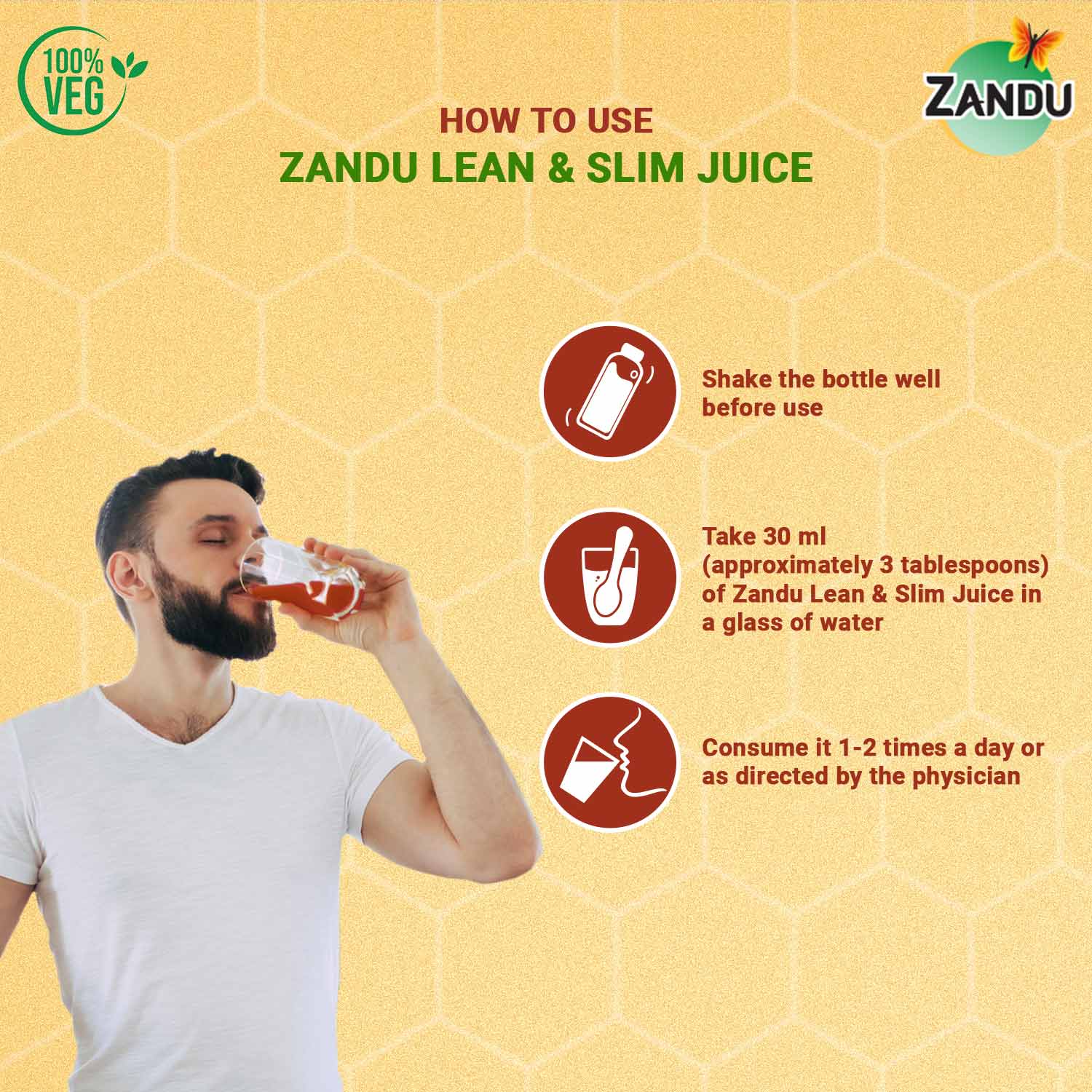 Zandu Lean & Slim Juice - Image 3