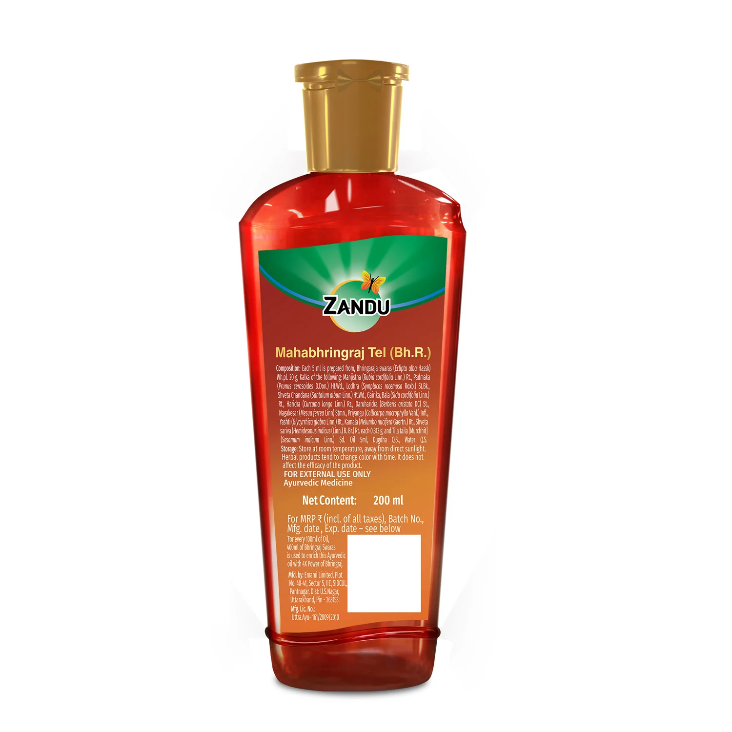 Zandu Mahabhringraj Hair Oil (200ml) - Image 10