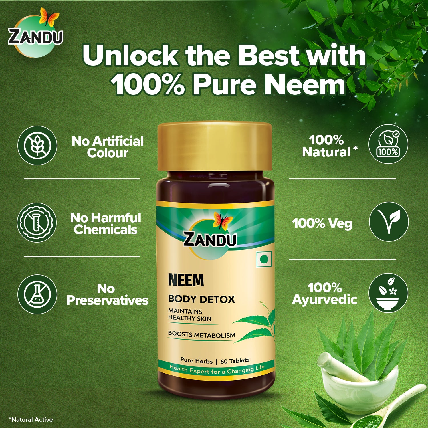 Zandu Neem Tablets - Image 4