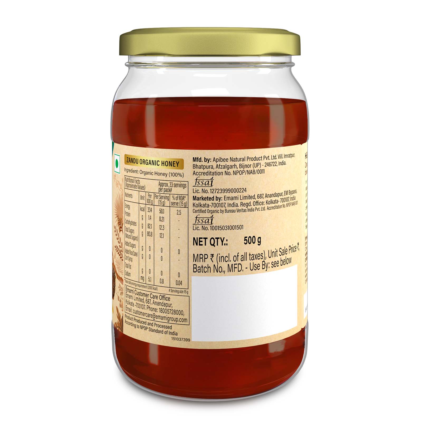 Zandu Organic Honey (Sourced from Wild Forests) - Image 9