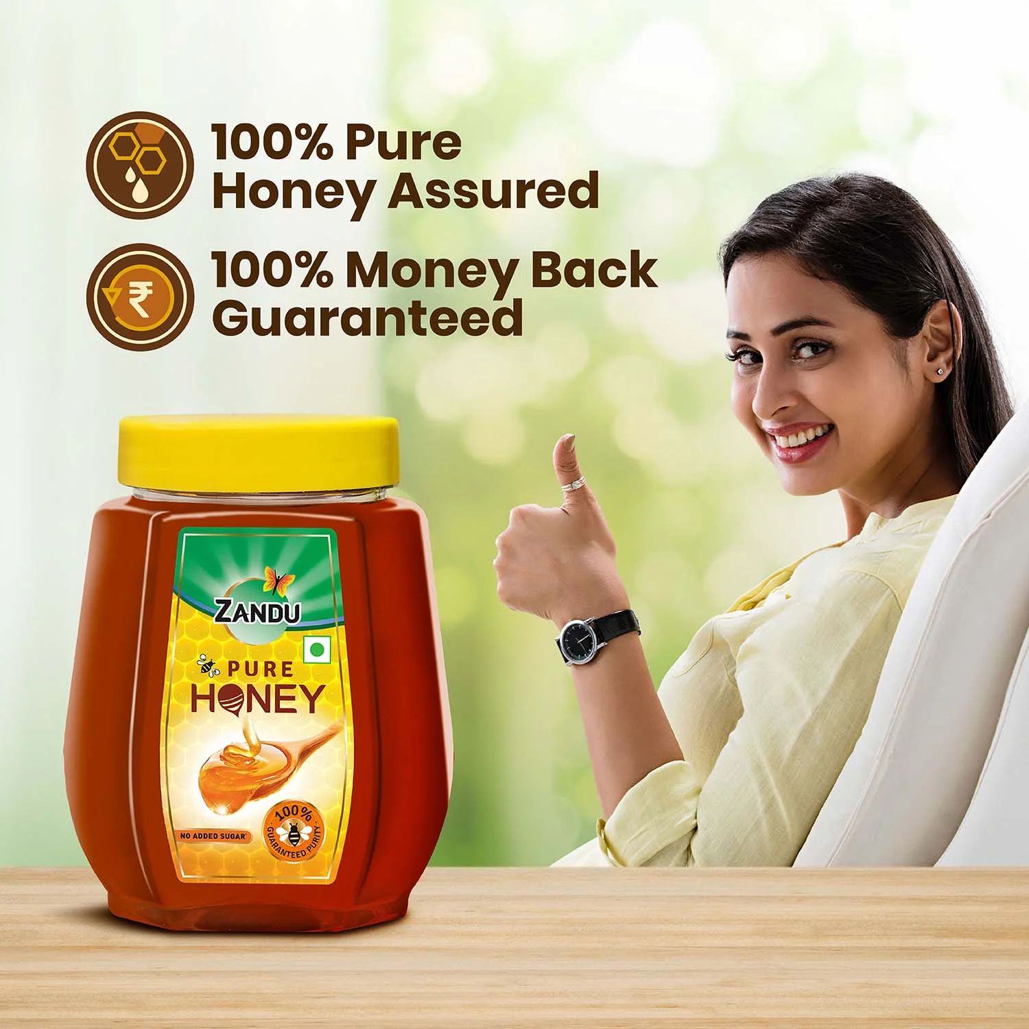 Zandu Pure Honey - Image 4