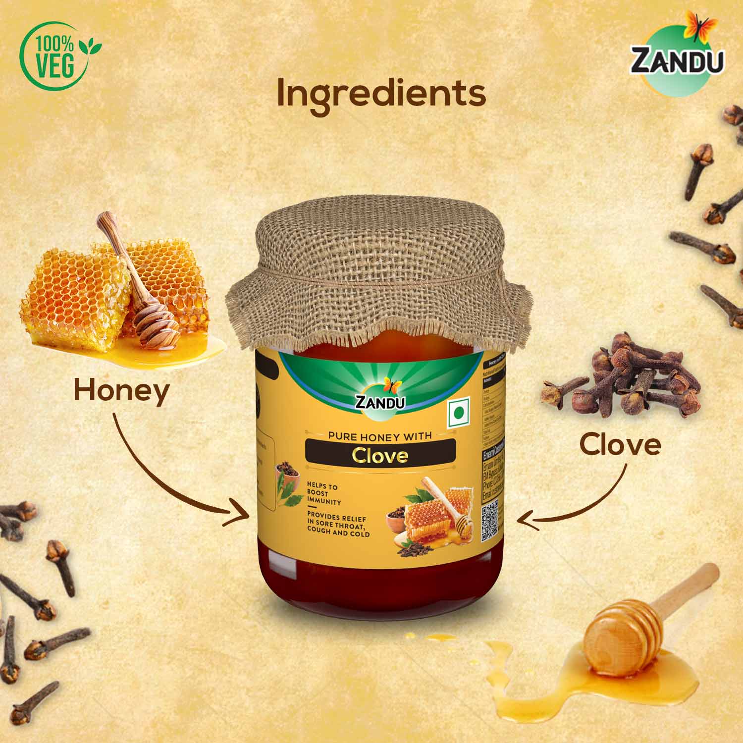 Zandu Clove Honey - Image 5