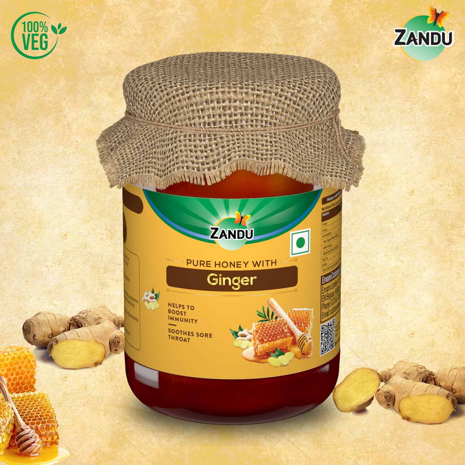 Zandu Ginger Honey - Image 4