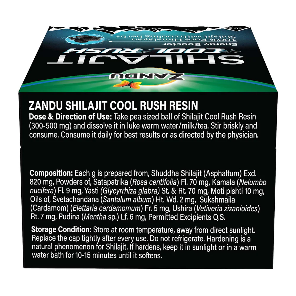 Zandu Shilajit Cool Rush - Image 15
