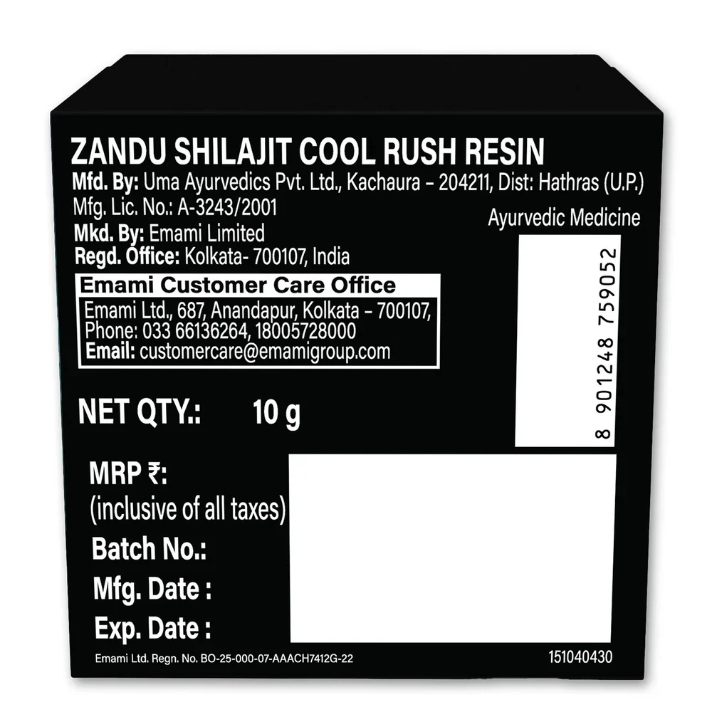 Zandu Shilajit Cool Rush - Image 16