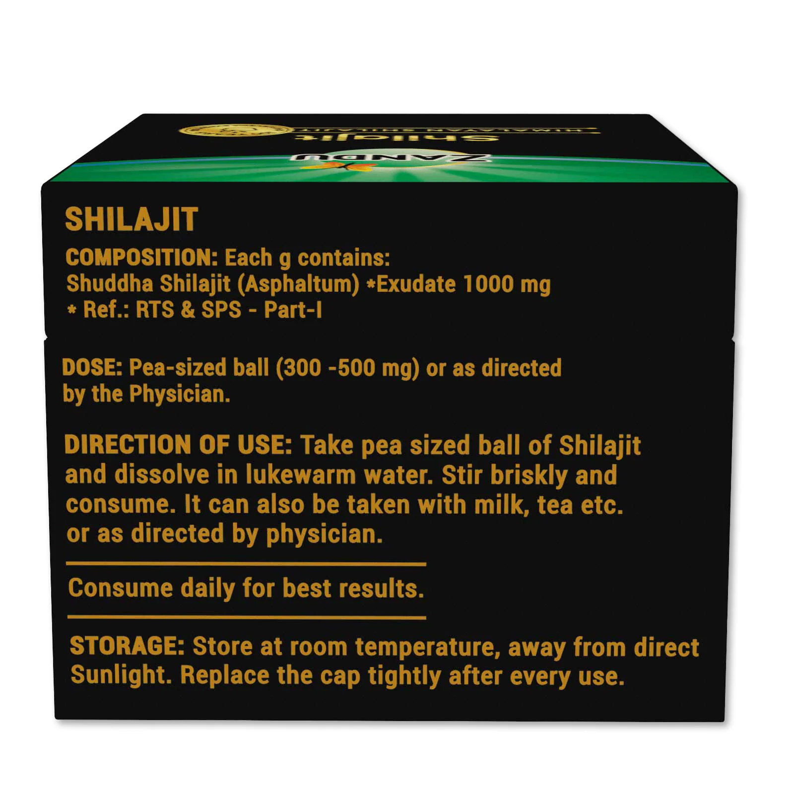 Zandu Himalayan Shilajit Resin - Image 16