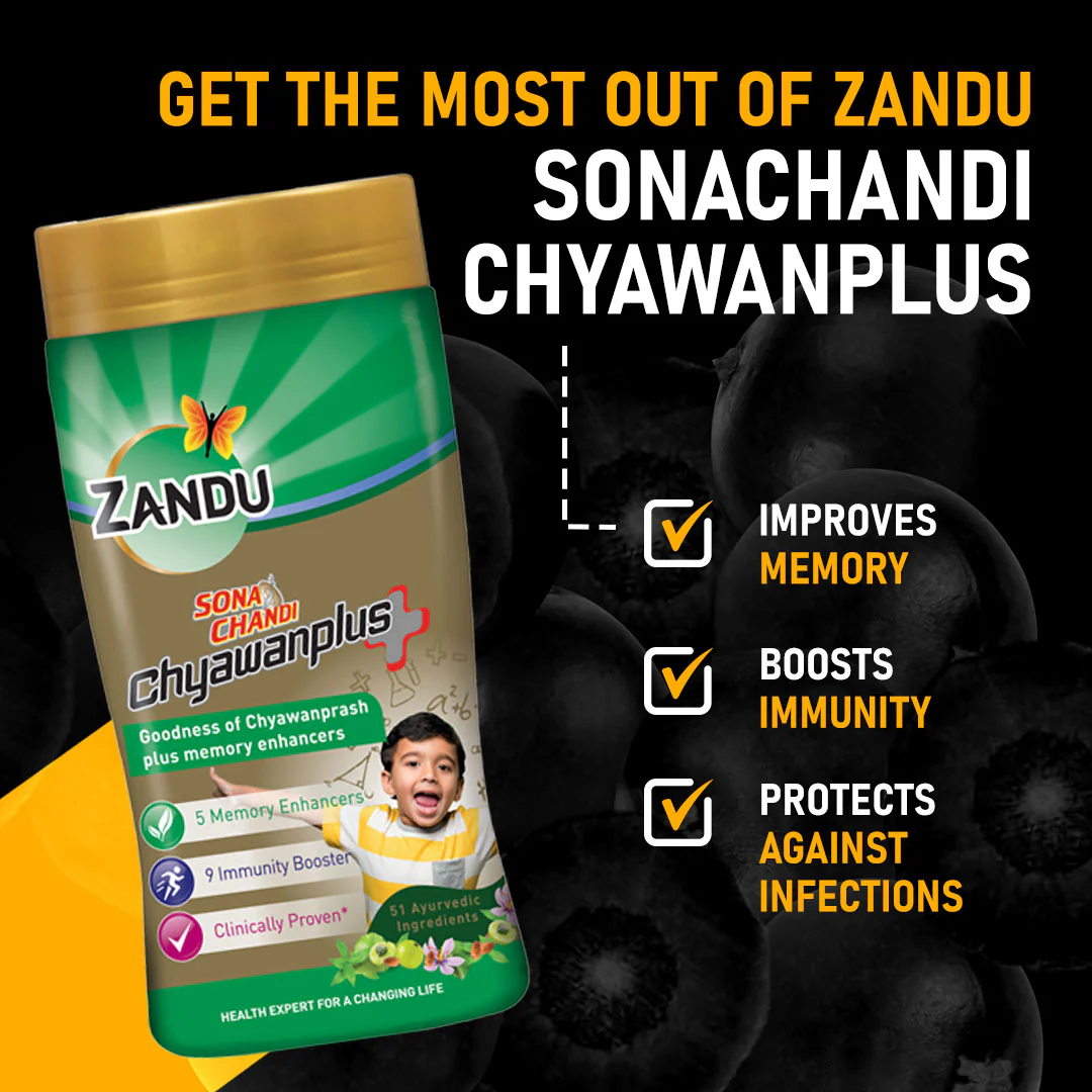 Zandu Sona Chandi Chyawanplus for Kids - Image 5