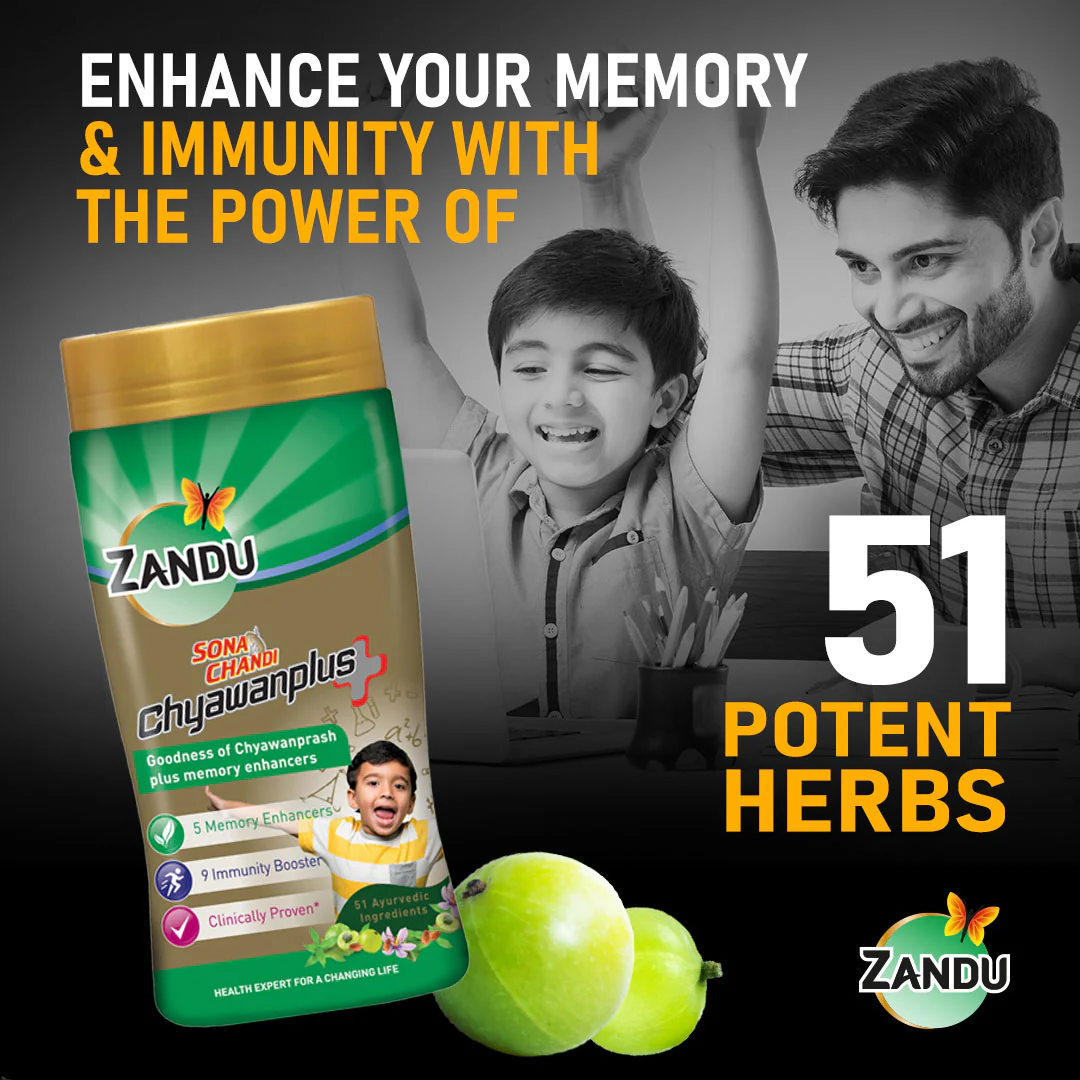 Zandu Sona Chandi Chyawanplus for Kids - Image 6