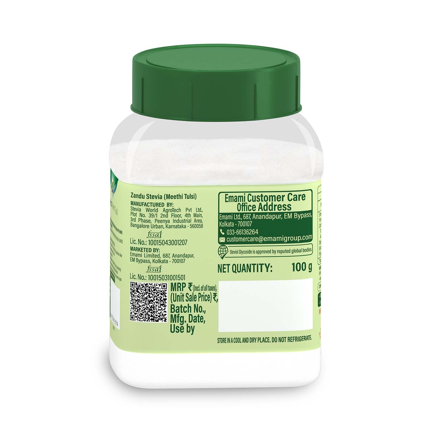 Zandu Stevia Powder (Meethi Tulsi) - Image 3