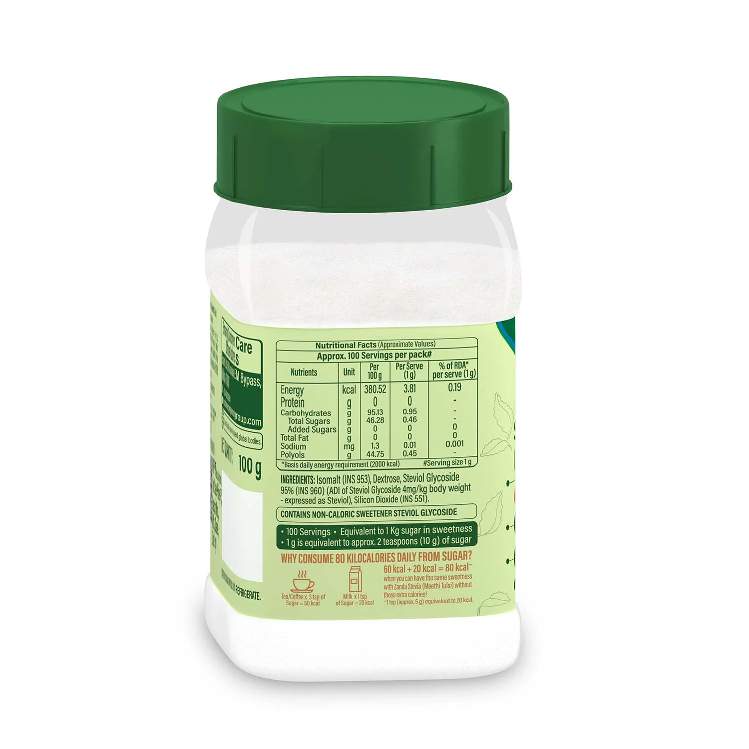 Zandu Stevia Powder (Meethi Tulsi) - Image 4
