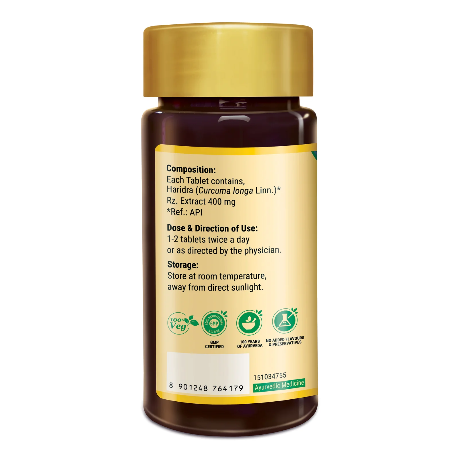 Zandu Turmeric Tablets for Immunity & Inflammation Relief - Image 6